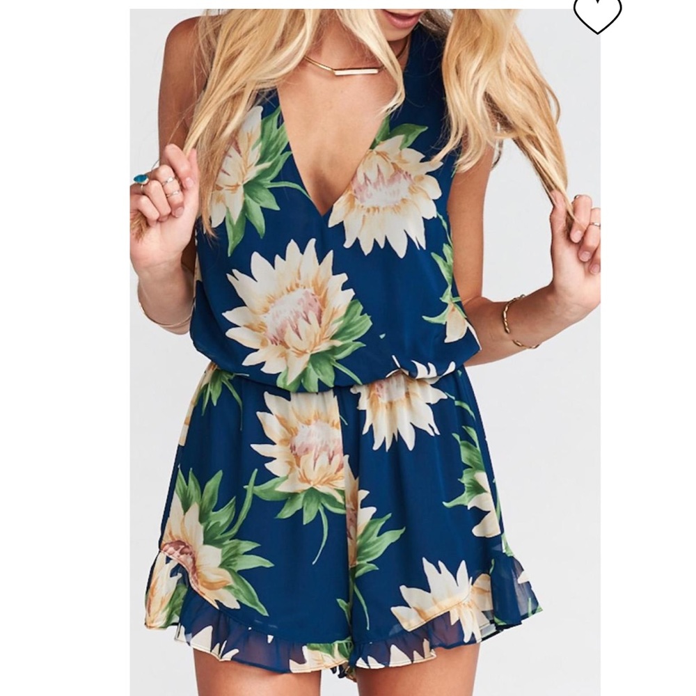 Show Me Your Mumu floral romper